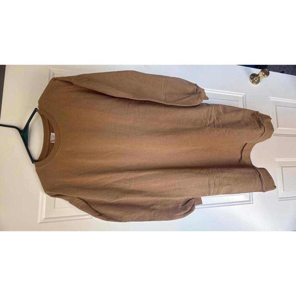 The simple folk sweatshirt dress - Picture 2 of 5